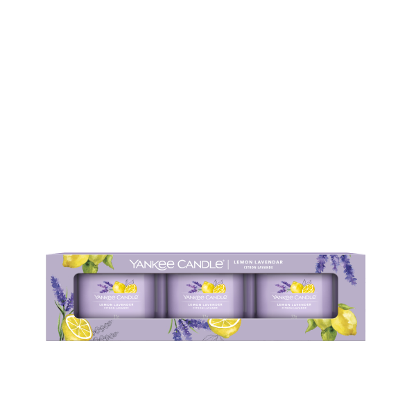 Votívne sviečky v skle 3pack -30%