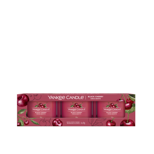 Votívne sviečky v skle 3pack